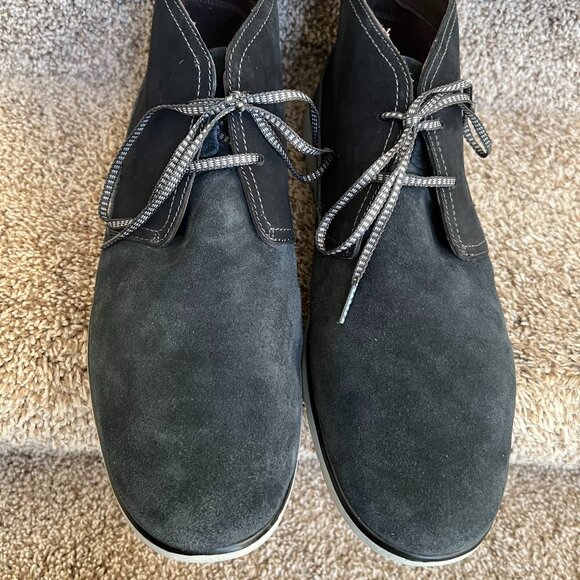 UGG Men\'s Black Treadlte Energ Suede Ankle Boots. main image 10